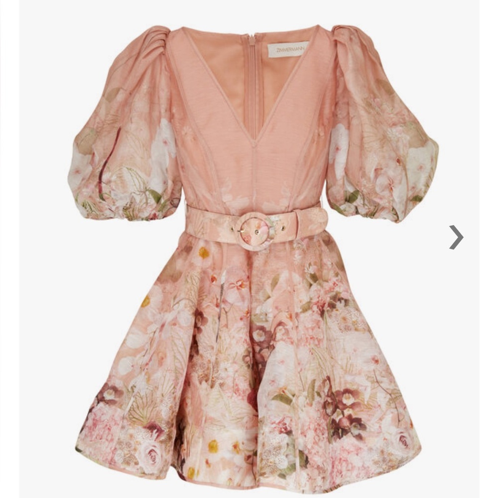 Like NEW Zimmermann Dancer Floral Minidress Size 1